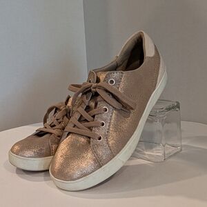 Naturalizer Women's Metallic Gold Sneakers